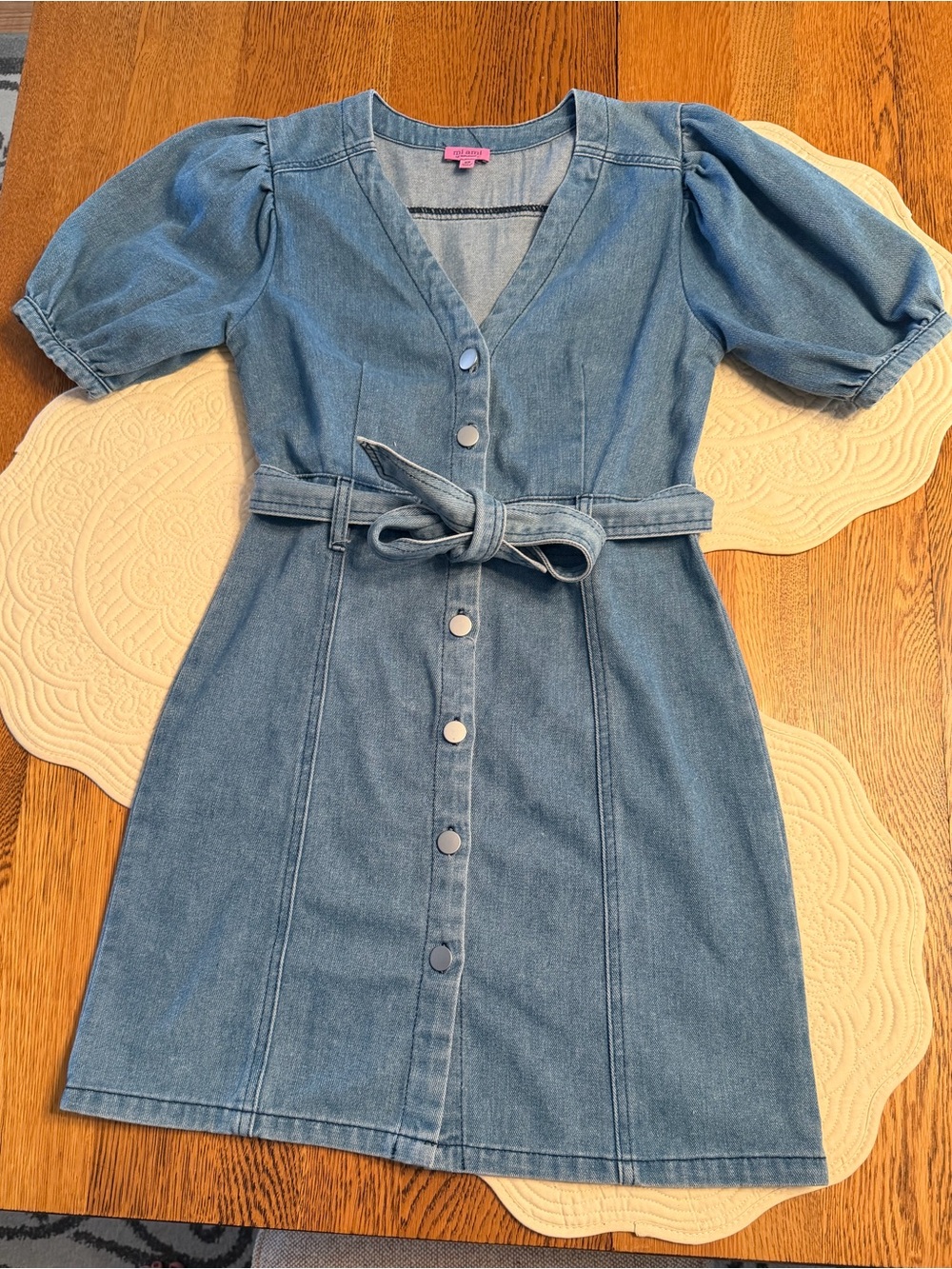 NWOT Women’s XS miami for francesca's Western Denim Dress
